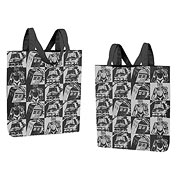 Doctor Who Monochrome Comic Strip Tote Bag
